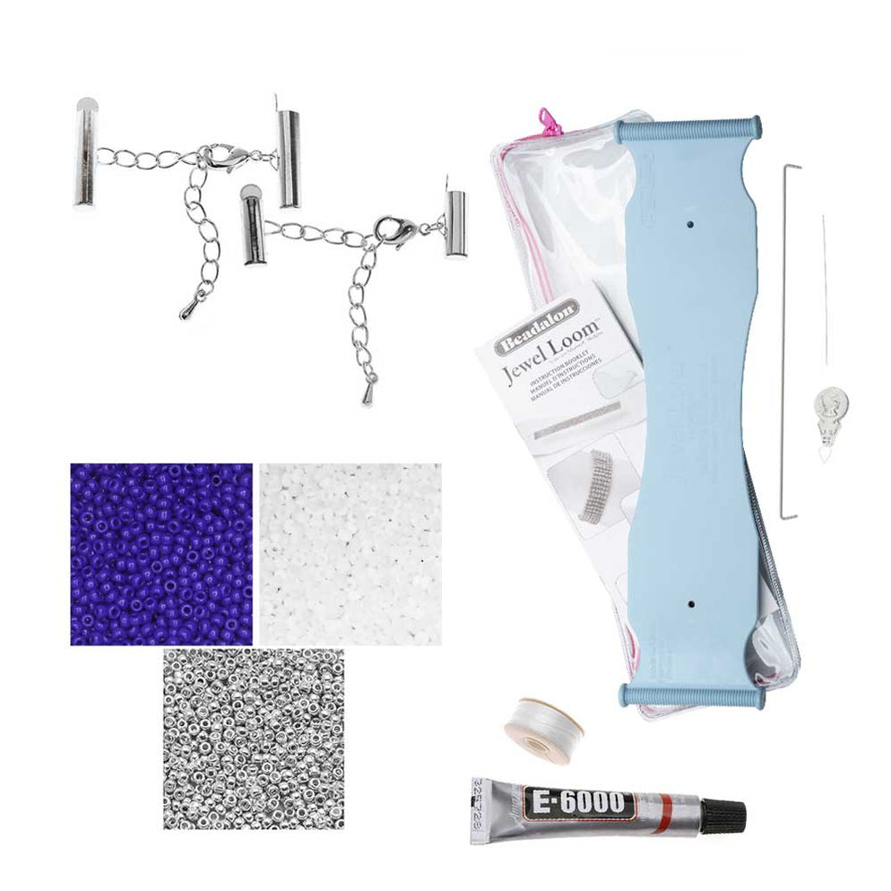 Rockwell Loom Bracelet Duo Exclusive Beadaholique Jewelry Kit