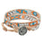 Mosaic Double Wrapped Loom Bracelet - Cancun - Exclusive Beadaholique Jewelry Kit