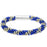 Splendid Spiral Kumihimo Bracelet in Blue and Silver - Exclusive Beadaholique Jewelry Kit