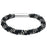 Splendid Spiral Kumihimo Bracelet in Black and Silver - Exclusive Beadaholique Jewelry Kit