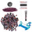 SuperDuo Wrapit Loom Bracelet in Pinot Noir - Exclusive Beadaholique Jewelry Kit