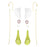 Lucite Lily Earring, White,  - Exclusive Beadaholique Jewelry Kit