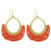 Fresca Beaded Fringe Earrings in Orange Crush - Exclusive Beadaholique Jewelry Kit