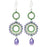 Beaded Statement Earrings feat. Swarovski Crystals -Morning Mist- Exclusive Beadaholique Jewelry Kit