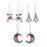 North Pole Earring Trio - Exclusive Beadaholique Jewelry Kit