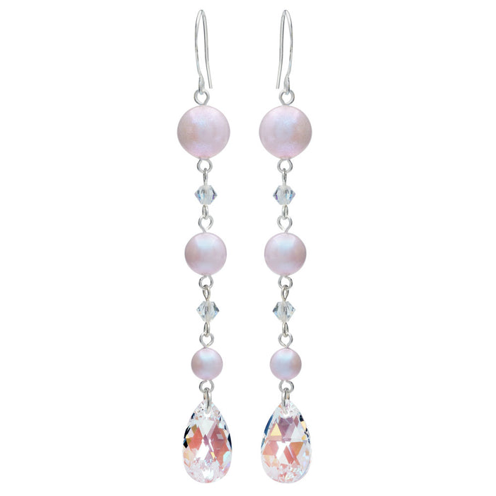 Dreamy Pearl Drop Earrings Mini Kit in Rose - Exclusive Beadaholique Jewelry Kit