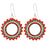 Brick Stitch Burst Earrings in Christmas Wreath - Exclusive Beadaholique Jewelry Kit