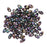 Miyuki Long Magatama Seed Beads - 4x7mm 'Metallic Dark Plum Iris' 8.5 Grams