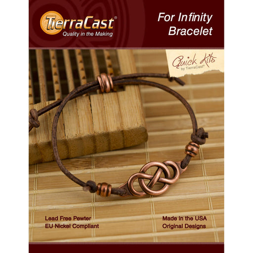 TierraCast Bracelet Kit, For Infinity, Makes One Bracelet