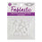 Fablastic Cord Locks for Mask Making, Cylinder 7x10mm with 1.6 & 4.5mm Holes, White (48 Pieces)