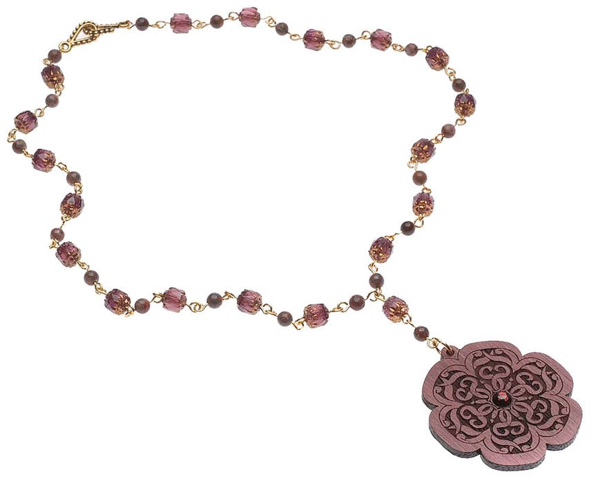 Retired - The Rose Window Necklace