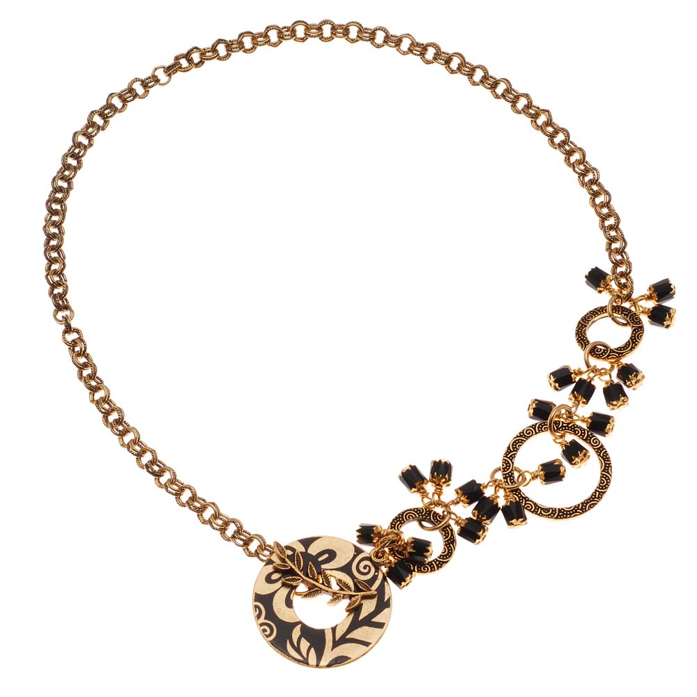 Retired - Gold Leaf Necklace