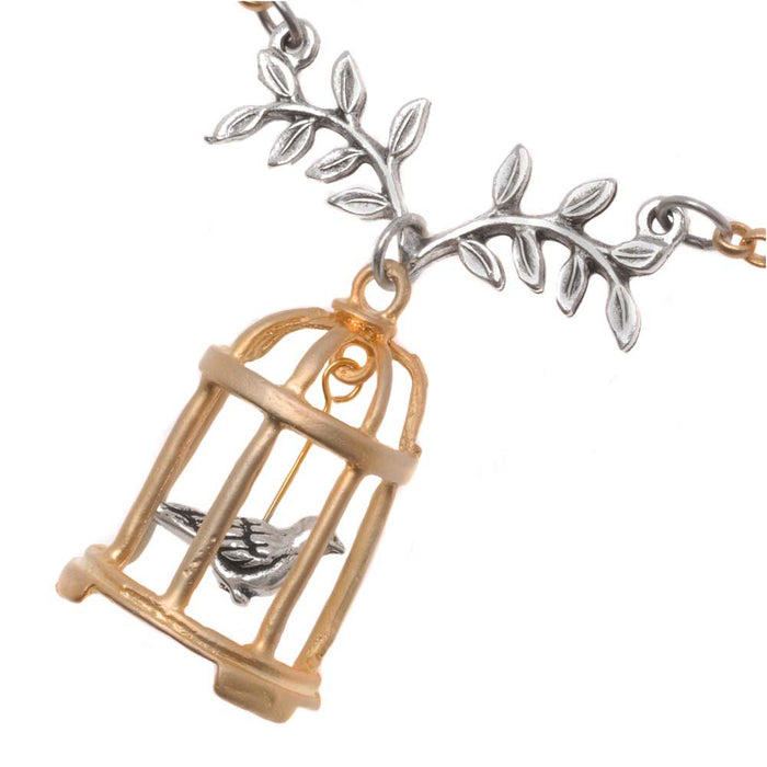 Retired - The Gilded Cage Necklace