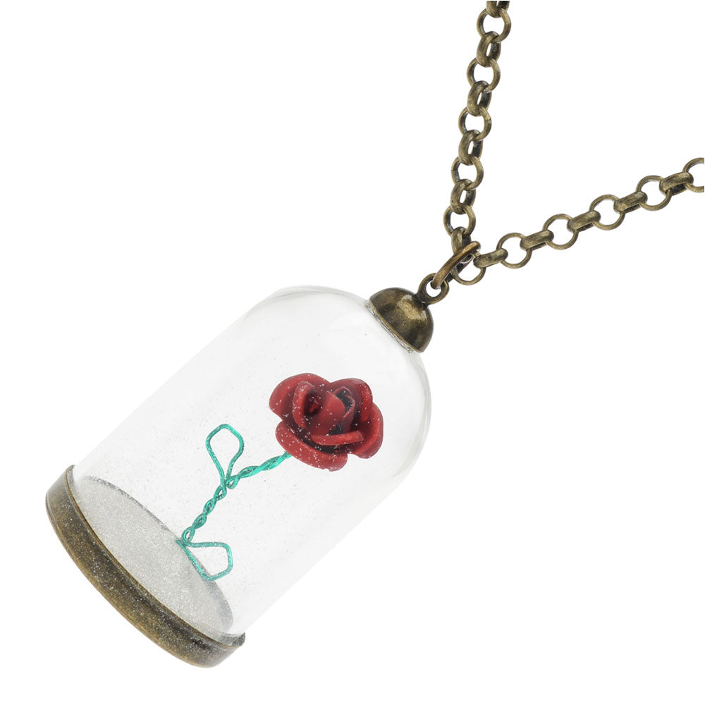 Retired Forever Rose Necklace — Beadaholique