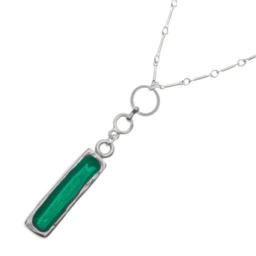 Retired - Emerald Tidepool Necklace