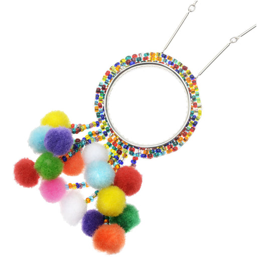 Retired - Pom Fringe Necklace