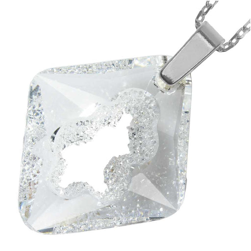 Retired - Growing Crystal Rhombus Necklace