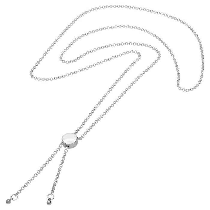 Retired - Sterling Silver Chain Bolero Necklace