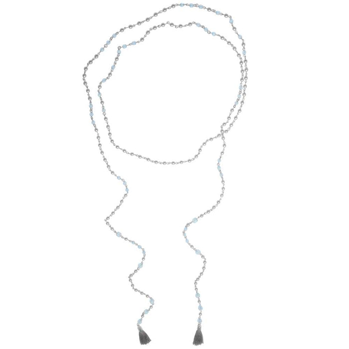 Retired - Bridal Lariat Choker Wrap Necklace