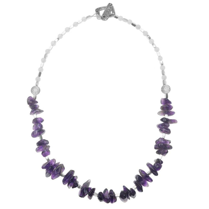 Retired - Amethyst Chips Necklace