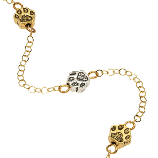 Paw Prints on Parade Necklace