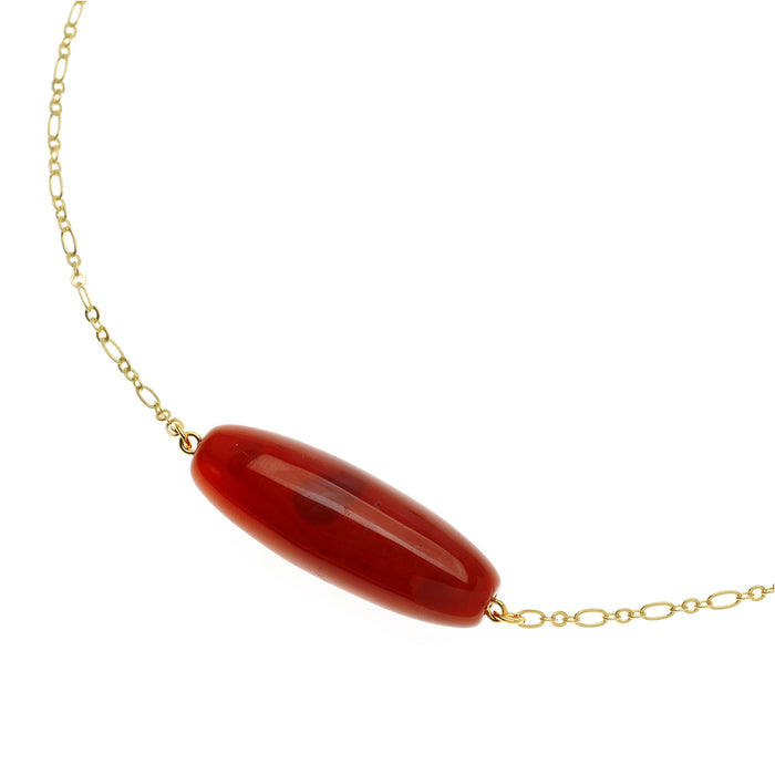 Retired - Red Agate Necklace