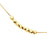 Retired - Golden Ellipses Necklace