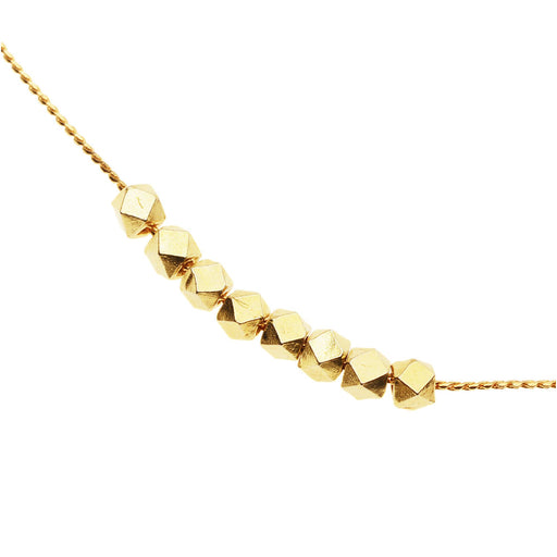 Retired - Golden Ellipses Necklace