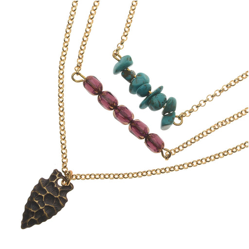 Retired - Tribal Trio Necklace