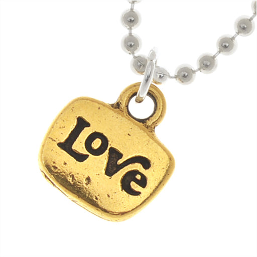 Retired - Two-Tone Love Necklace