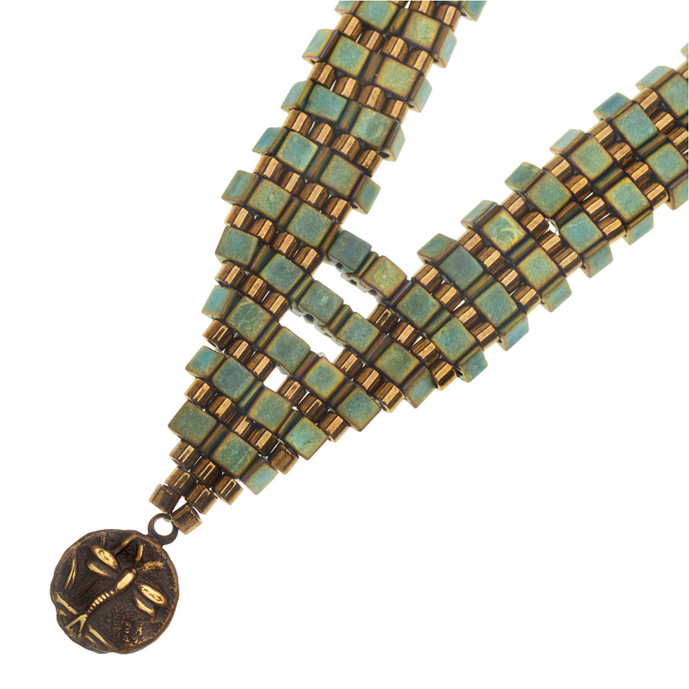 Retired Among the Reeds Necklace — Beadaholique