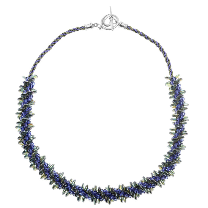 Retired - The Tanzie Beaded Kumihimo Necklace