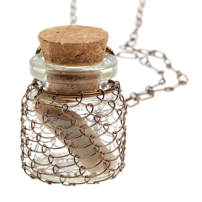 Retired - Message in a Bottle Necklace