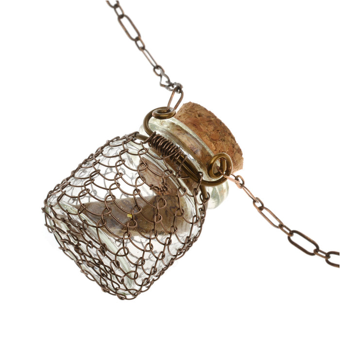 Retired - Message in a Bottle Necklace