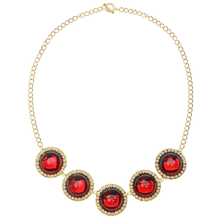 Retired - Holiday Elegance Necklace in Ruby