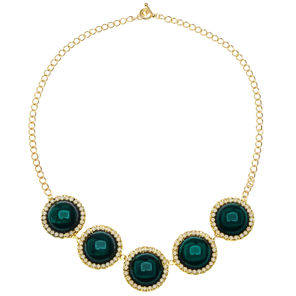 Retired - Holiday Elegance Necklace in Emerald