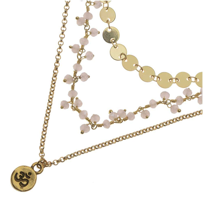 Emilia Layered Necklace in Gold