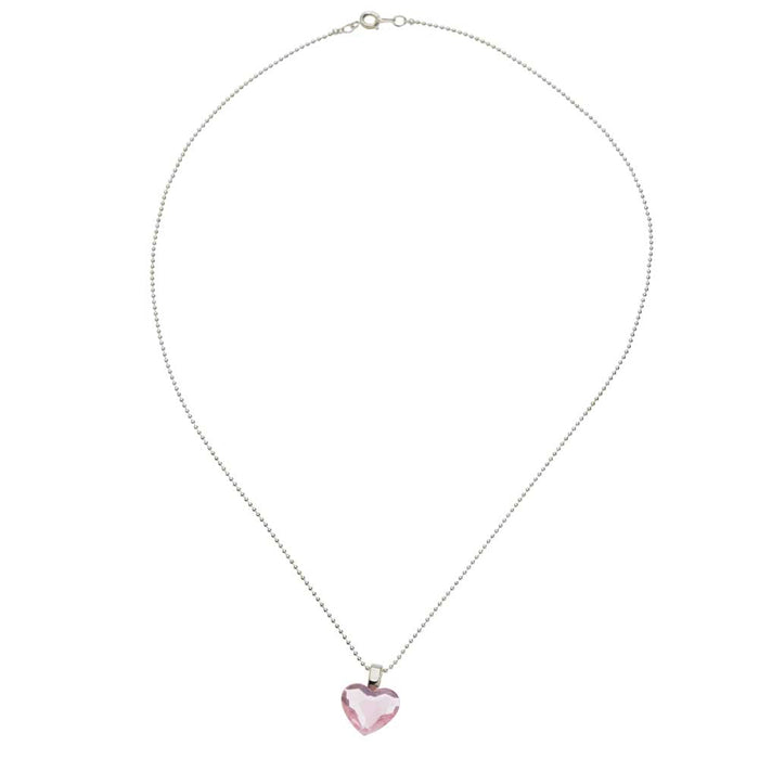 Retired - My Love Austrian Crystal Heart Necklace