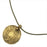 8 Fold Path Slide Knot Necklace in Gold