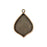 Bezel Pendant, Marrakesh Drop 22x28mm, Antiqued Copper, by Nunn Design (1 Piece)
