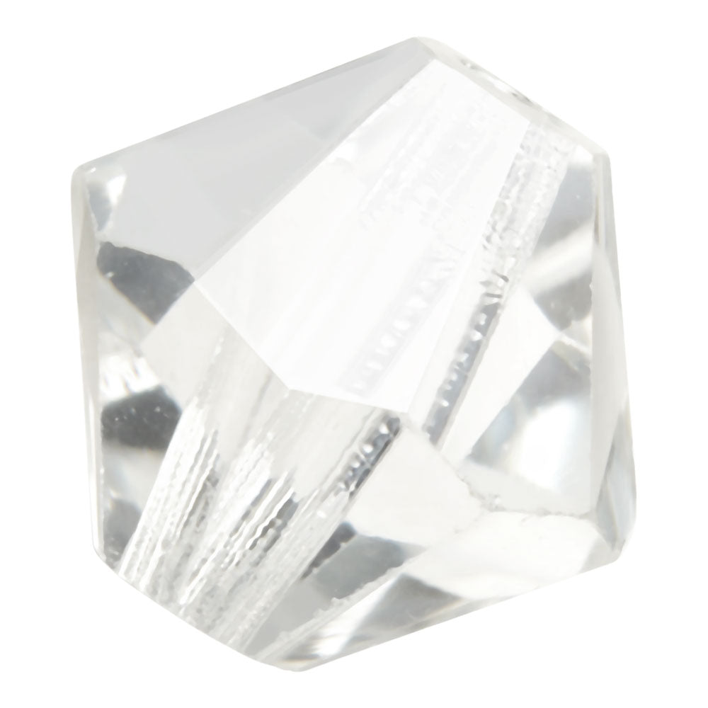 Preciosa Czech Crystal, Bicone Bead 10mm, Crystal (24 Pieces)