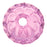 Preciosa Czech Crystal, Bicone Bead 10mm, Pink Sapphire (24 Pieces)