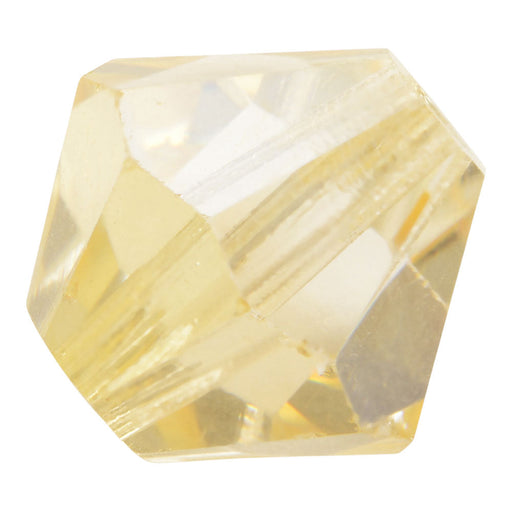 Preciosa Czech Crystal, Bicone Bead 10mm, Crystal Blond Flare (24 Pieces)