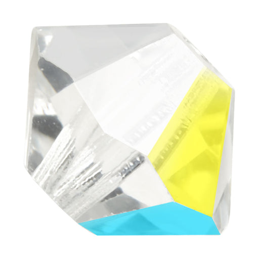 Preciosa Czech Crystal, Bicone Bead 3mm, Crystal AB (36 Pieces)