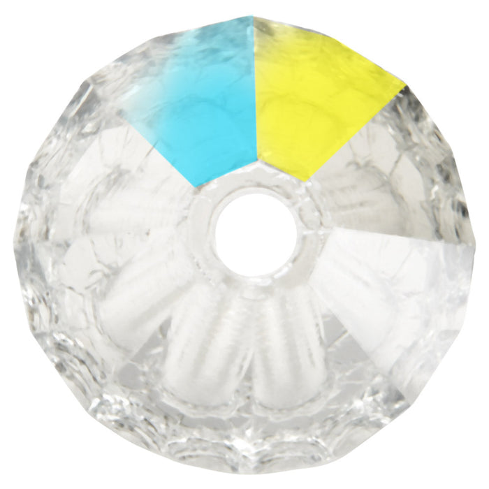 Preciosa Czech Crystal, Bicone Bead 3mm, Crystal AB (36 Pieces)