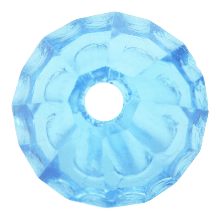 Preciosa Czech Crystal, Bicone Bead 3mm, Aquamarine (90 Pieces)