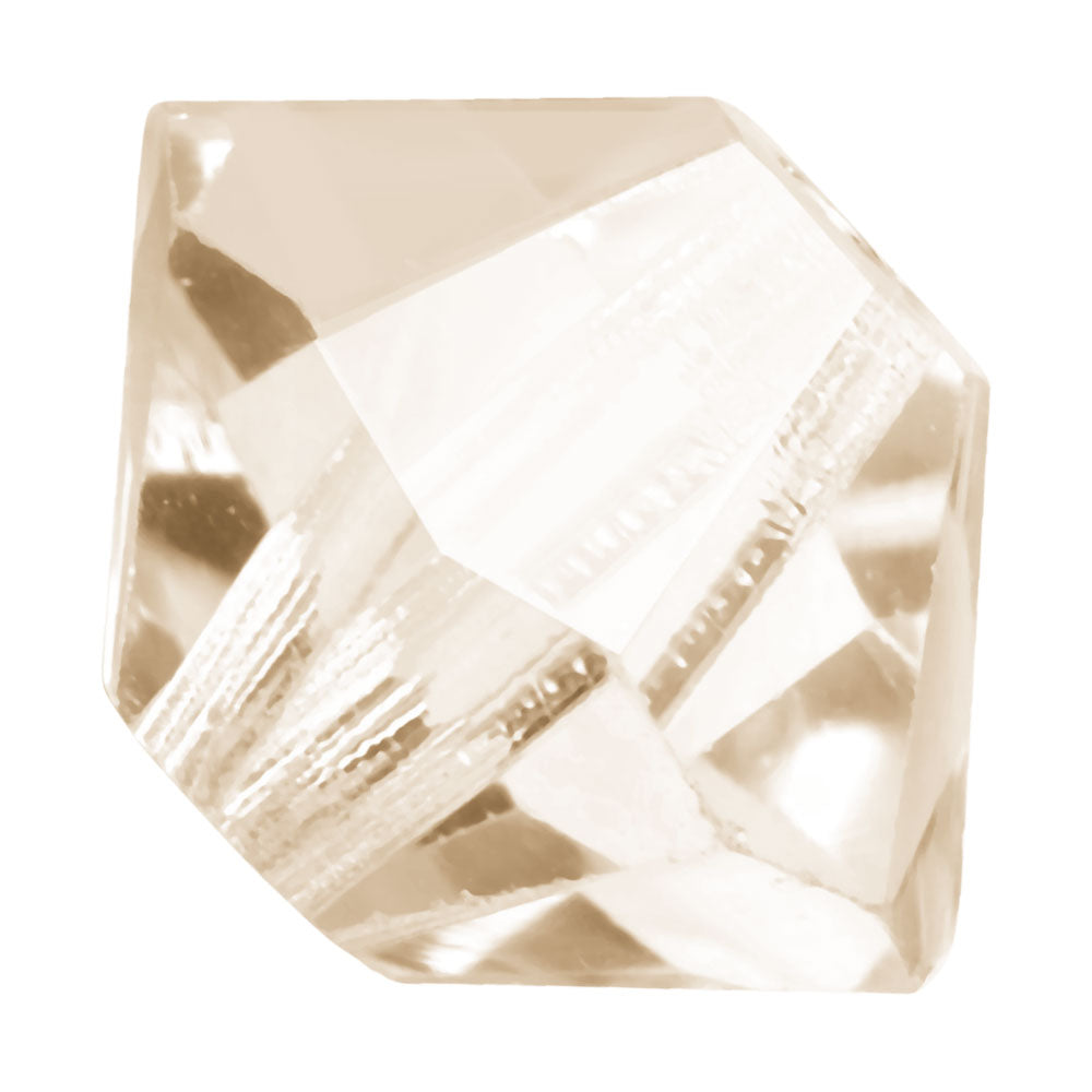 Preciosa Czech Crystal, Bicone Bead 3mm, Crystal Honey (90 Pieces)