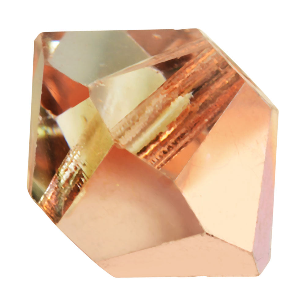 Preciosa Czech Crystal, Bicone Bead 3mm, Crystal Capri Gold (36 Pieces)