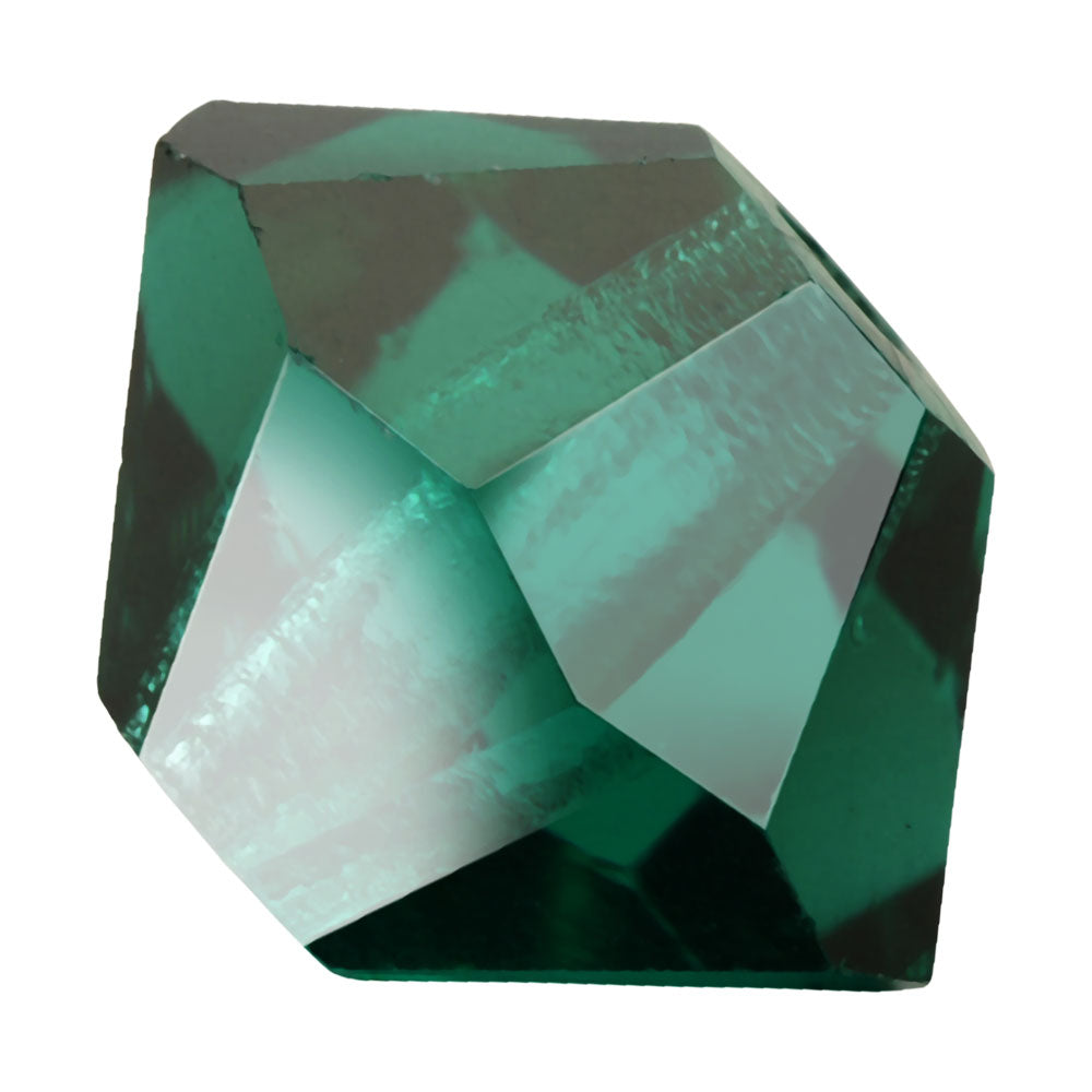 Preciosa Czech Crystal, Bicone Bead 3mm, Emerald (36 Pieces)