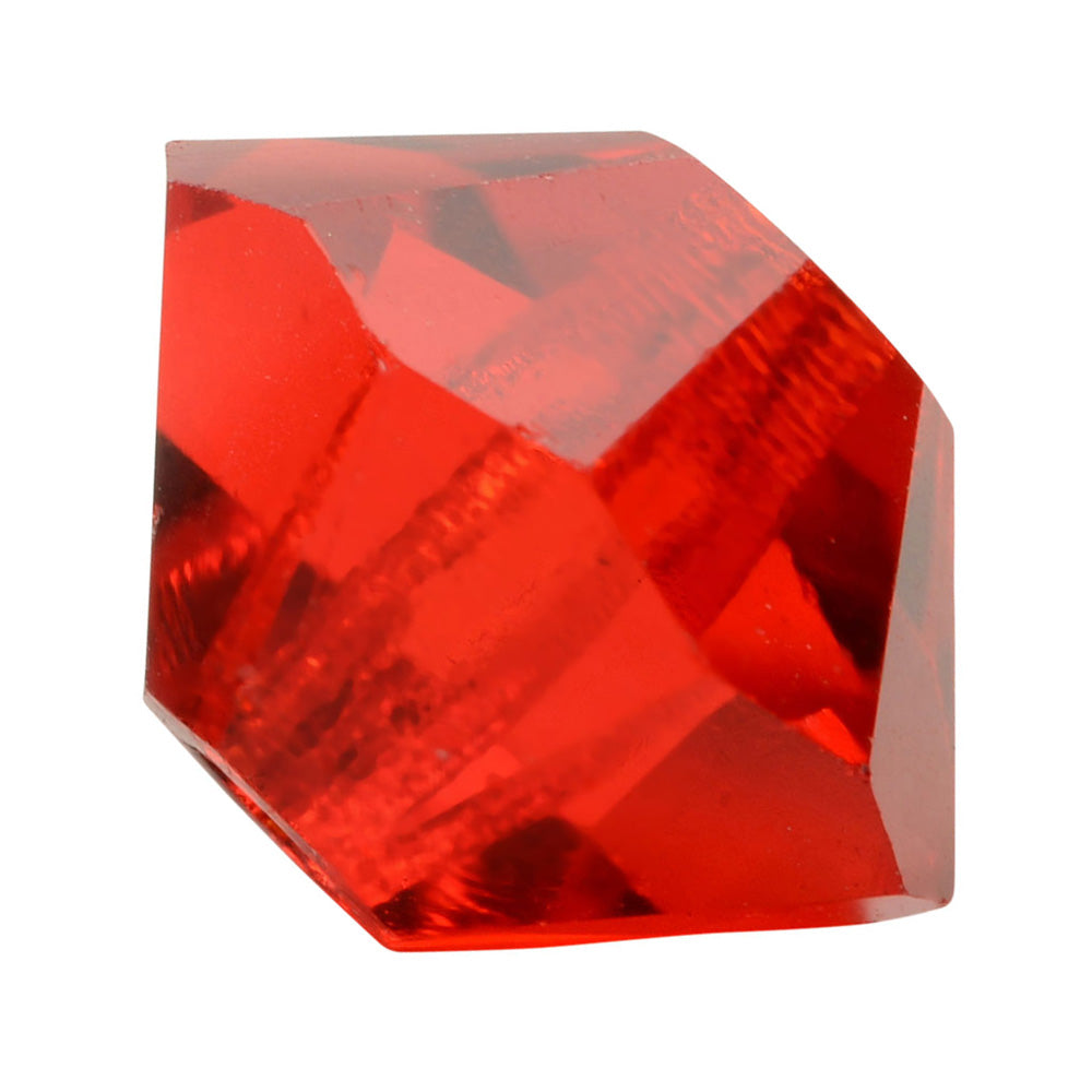 Preciosa Czech Crystal, Bicone Bead 3mm, Light Siam Ruby (36 Pieces)